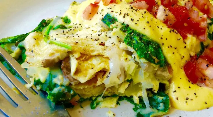 Omelete com Queijo