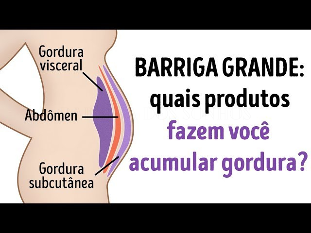 10 Alimentos que você deve evitar para terminar com a massa e a gordura no estômago e atingir a barriga de seus sonhos