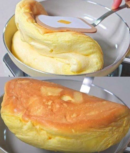 Com apenas 1 ovo fiz esse pão de frigideira leve rápido e delicioso