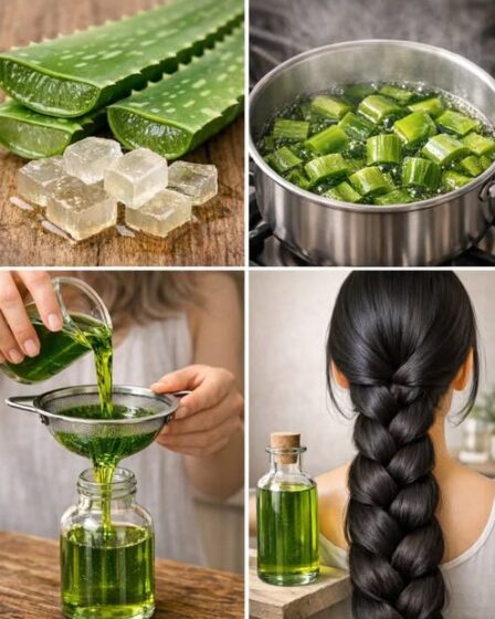 Como fazer óleo de aloe vera para acelerar o crescimento do cabelo e evitar a queda