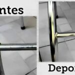 Ingredientes: papel-toalha q.b. esponja de lã de aço (tipo Bombril)