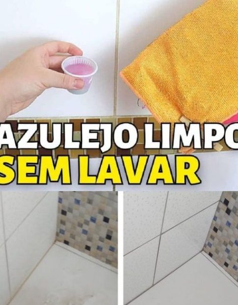 Desengordurante Caseiro Remova Crostas de Gordura dos Azulejos com Apenas 3 Ingredientes