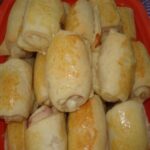 Mini joelhos super deliciosos perfeito para servir no lanche da tarde