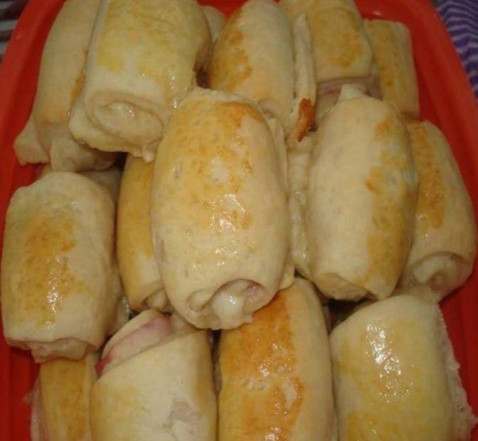 Mini joelhos super deliciosos perfeito para servir no lanche da tarde