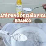 Misturinha para lavar roupa branca e amarelada