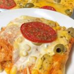 Pizza de pão de forma simples e deliciosa