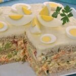 Torta fria de legumes, saudável e saborosa