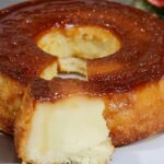 Bolo queijadinha de liquidificador simples e delicioso